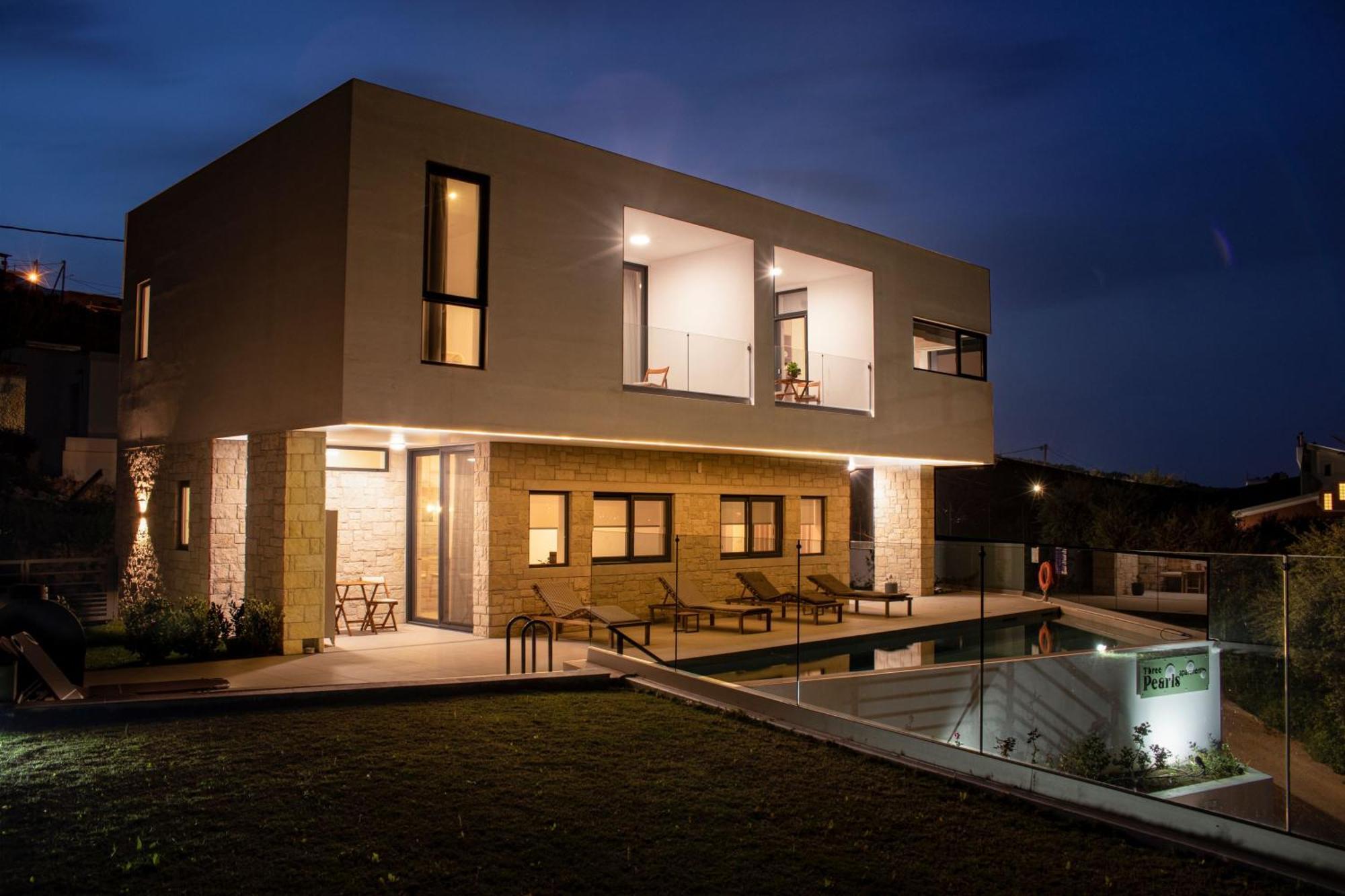Апартаменты Cream Cozy Getaway - 3 Pearls Pool Retreat Dempla Экстерьер фото